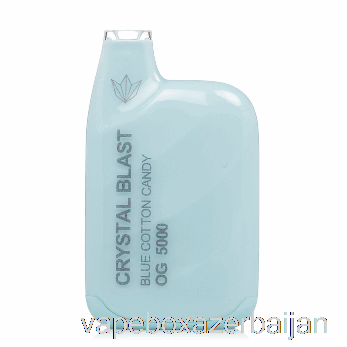 Vape Baku Crystal Blast OG5000 Disposable Blue Cotton Candy